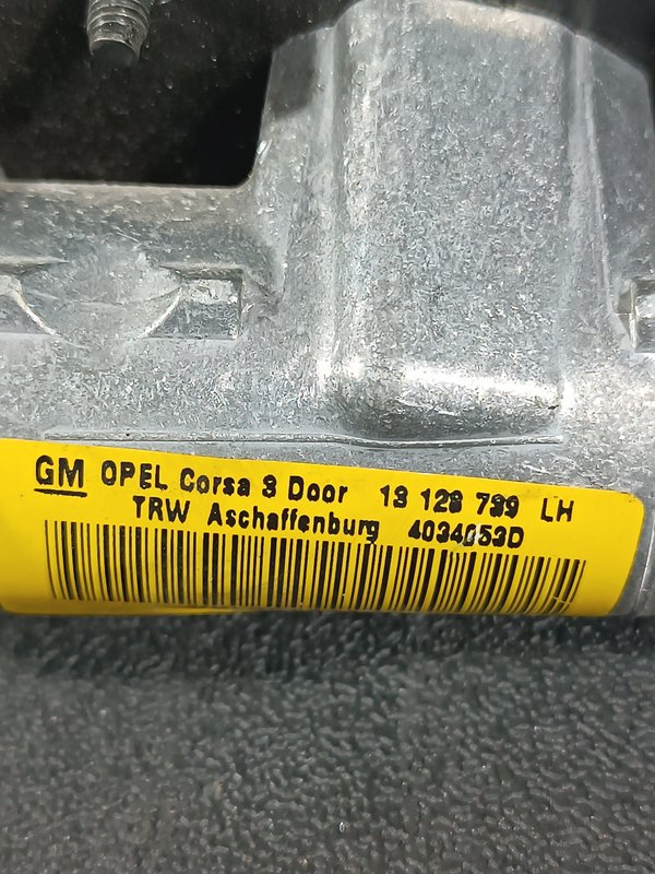 Airbag Banco OPel Meriva A Esquerdo 64128240D
