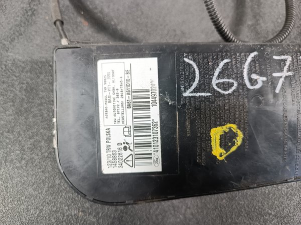 Airbag Banco Ford Fiesta MK7 8A61-A611D10-BE