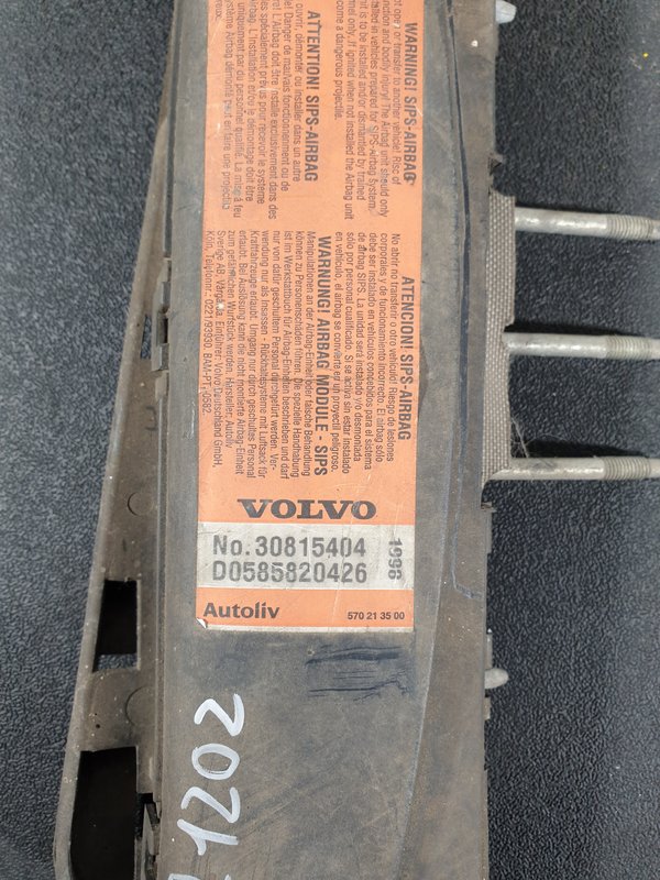Airbag Banco Volvo V40 Combi Esquerdo 30815404