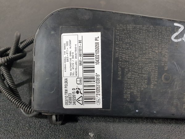 Airbag Banco Ford Fiesta MK7 Esquerdo 8A61A611D11BE