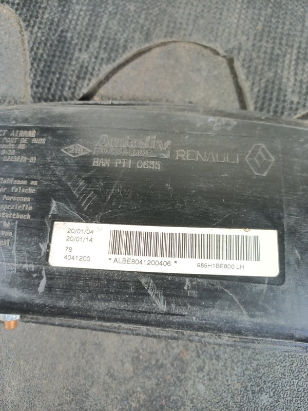 Airbag Banco NISSAN ALMERA ESQUERDO 985H1BE800LH