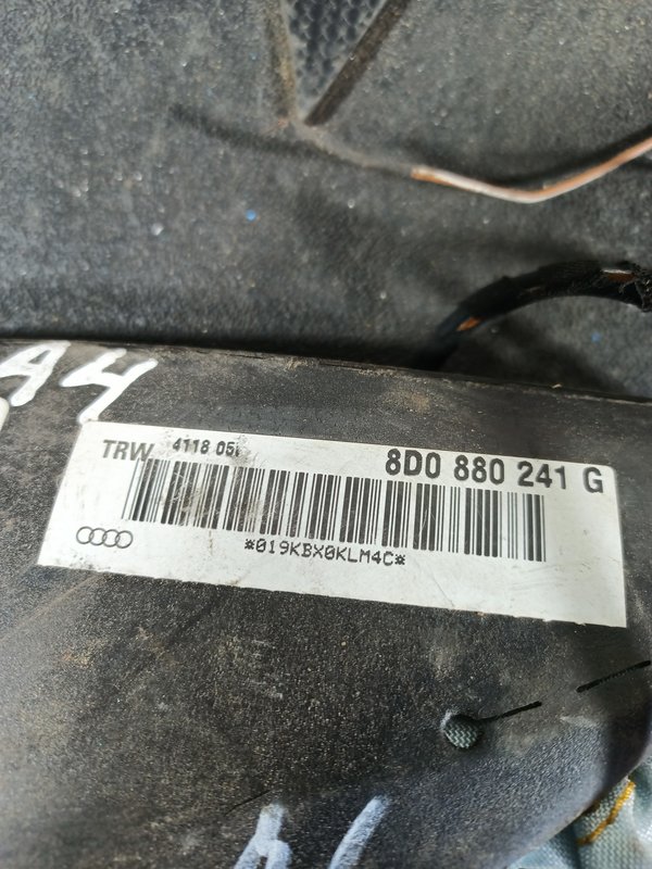 Airbag Banco AUDI A4 ESQUERDO 8D0880241G