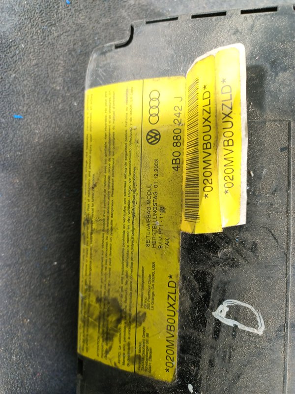 Airbag Banco AUDI A6 DIREITO 4B0880242J