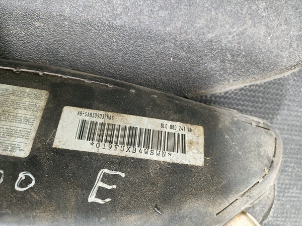 Airbag Banco AUDI A3 ESQUERDO 8L0880241AD