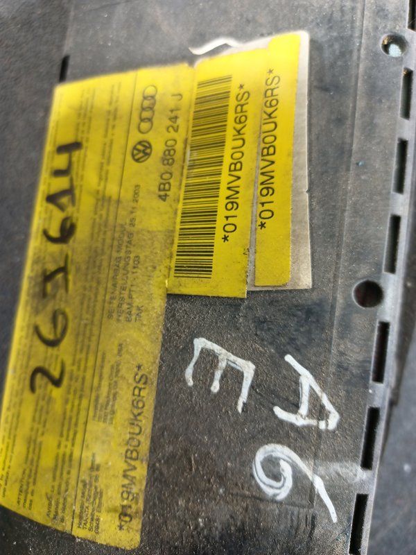 Airbag Banco AUDI A6 ESQUERDO 4B0880241J