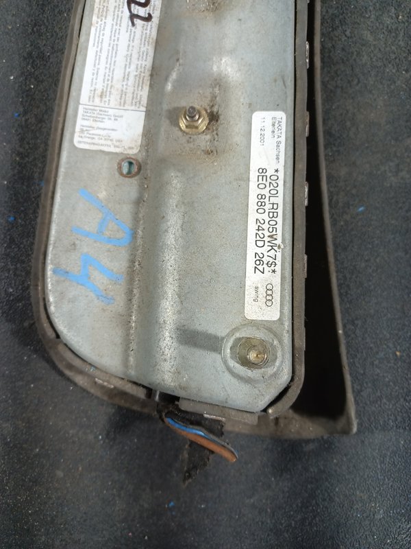 Airbag Banco AUDI A4 DIREITO 8E0880242D