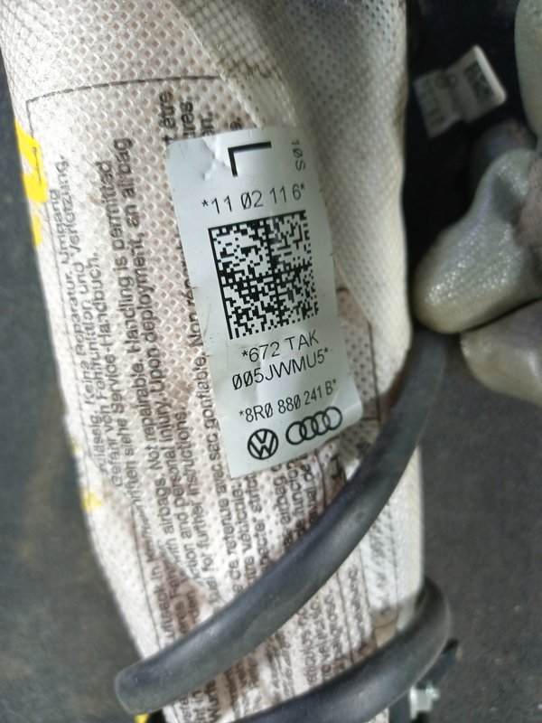 Airbag Banco AUDI Q5 ESQUERDO 8R0880241B