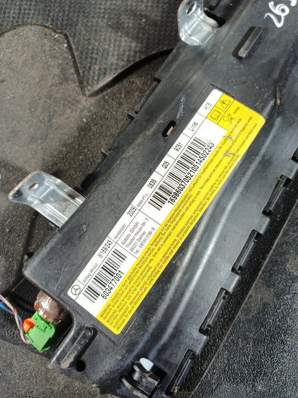 Airbag Banco MERCEDES CLASSE A ESQ 603477001