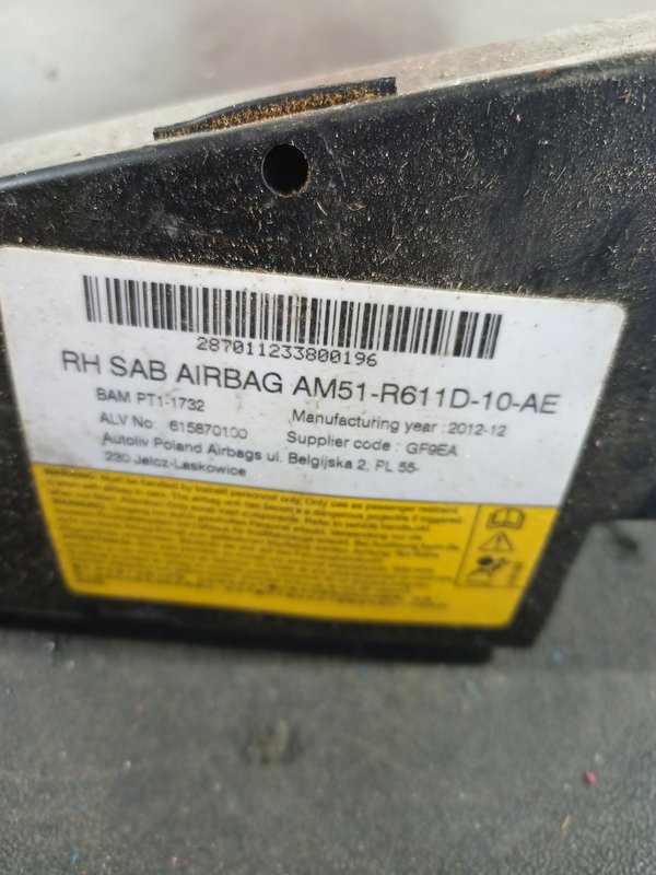 Airbag Banco FORD FOCUS III FD AM51-R611D-10-AE
