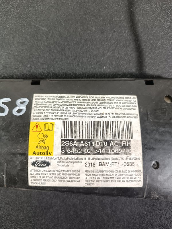 Airbag Banco.E Ford Fiesta MK5 2S6AA611D10AC