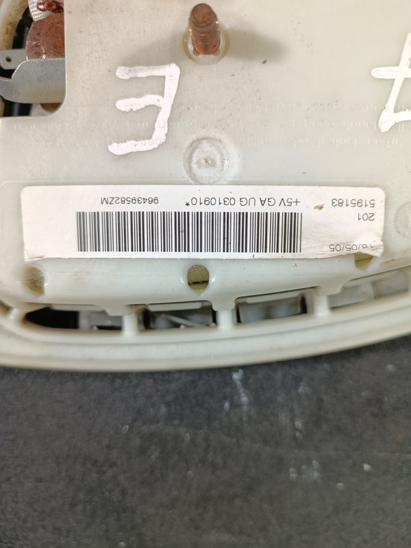 Airbag Banco Peugeot 407 ESQUERDO 96439582ZM
