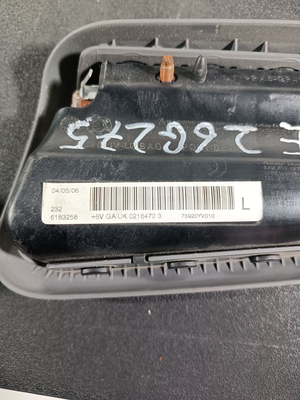 Airbag Banco Citroen C1 I Esquerdo 73920YV010