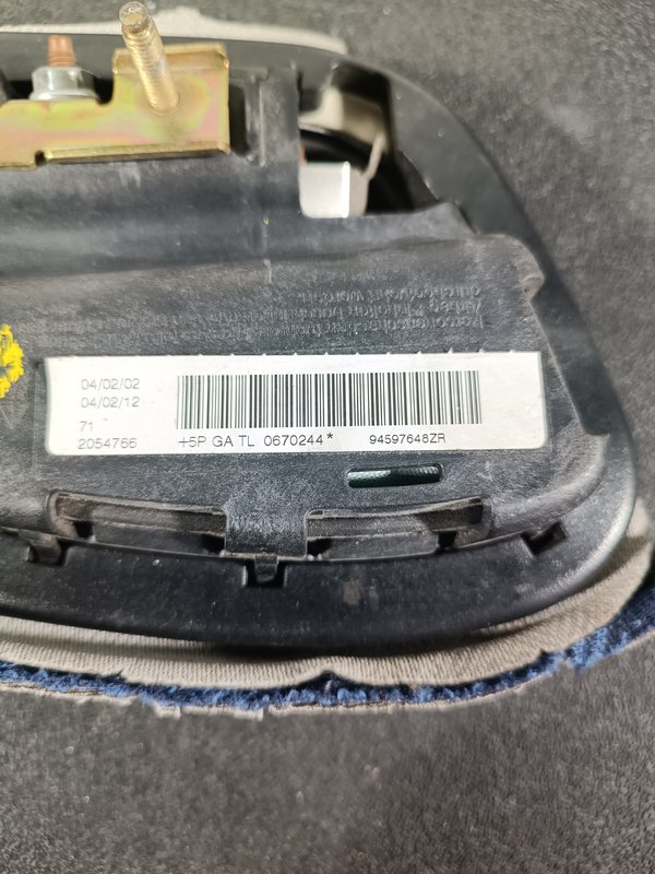 Airbag Banco Peugeot 206 Direito 94597648ZR
