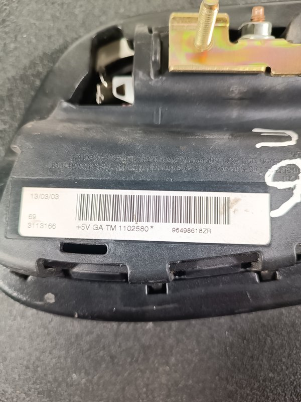 Airbag Banco Peugeot 206 Esquerdo 96498618ZR