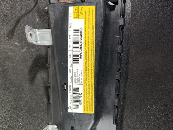 Airbag Banco Mercedes Classe A W169 603477000
