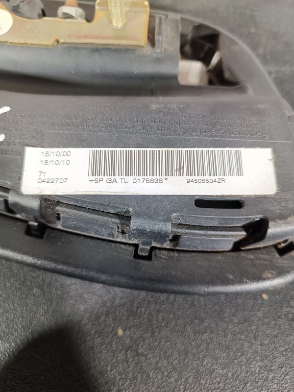 Airbag Banco Peugeot 206 Direito 94506504ZR