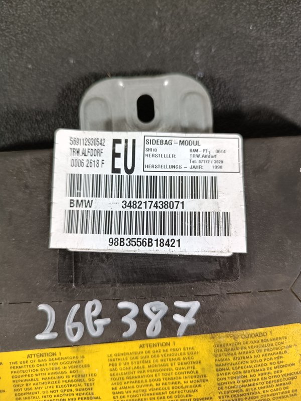 Airbag Porta BMW 3 E46 F.D 348217438071