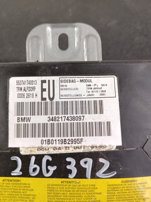 Airbag Porta BMW 3 E46 Touring Direito 348217438097