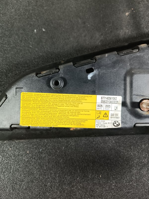 Airbag Banco E81 Esquerdo 87714056106Z