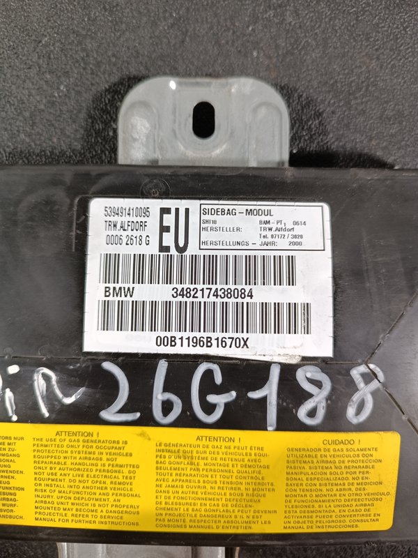 Airbag Porta BMW Serie 3 E46 F.D 348217438084