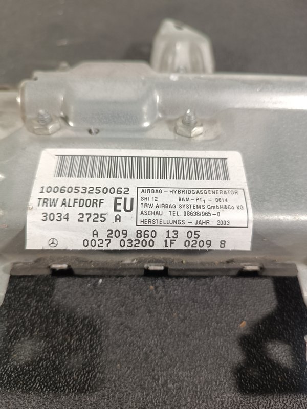 Airbag Porta Mercedes CLK C209 A2098601305