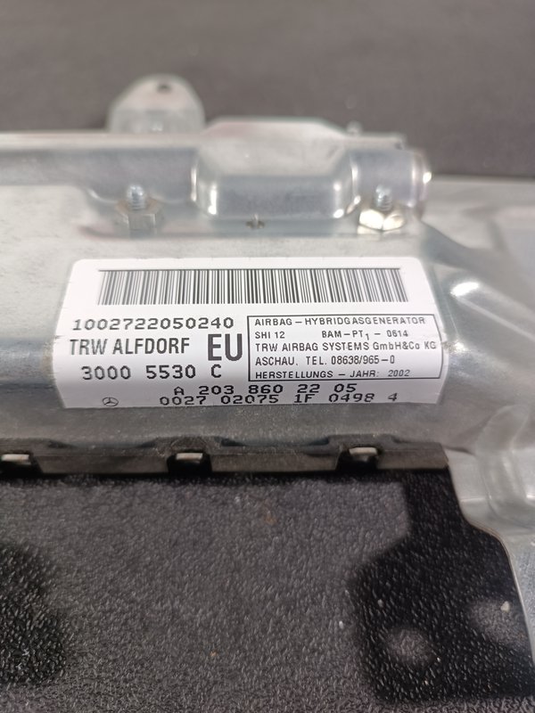 Airbag Porta Mercedes Classe C W203 F.D. A2038602205
