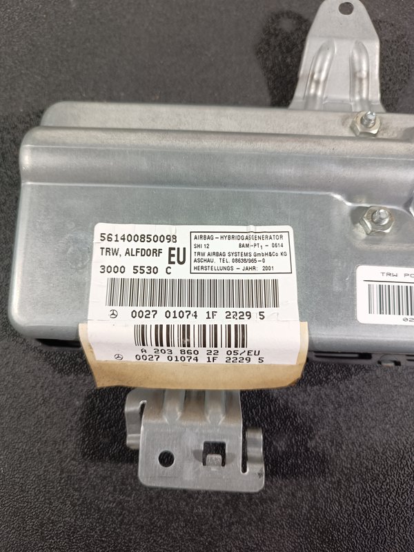 Airbag Porta Mercedes CLK C209 F.D. A2098601405