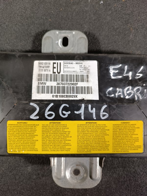 Airbag Porta BMW E46 F.E. 30703722902F