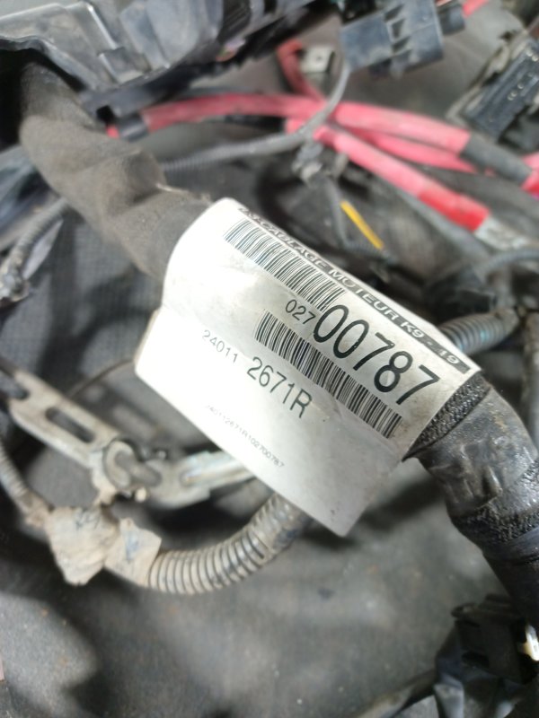 Instalacao Eletrica do Motor RENAULT MEGANE 240112671R