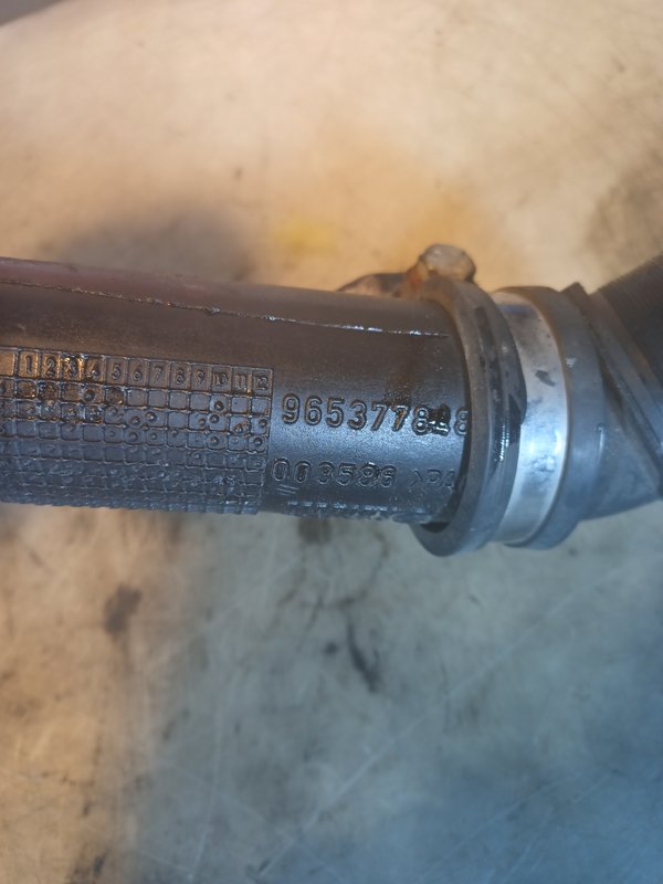 Tubo Intercooler PSA 1.6 HDI 9653778480