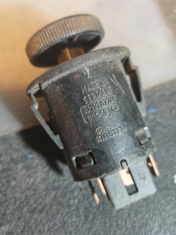 Botao Luz Grupo Opel 901916778