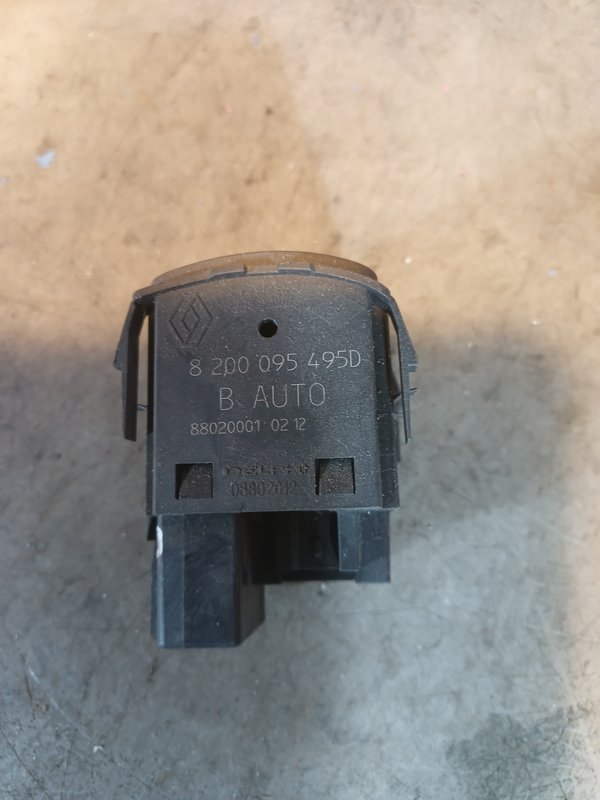 Botao Luz RENAULT 8200095495D