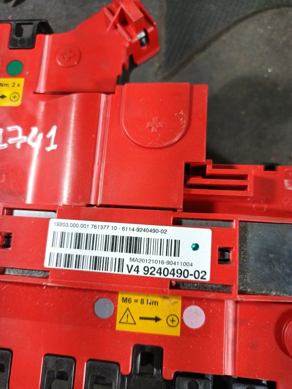 Distribuidor de corrente BMW S5 F11 5R PRETA 61149240490
