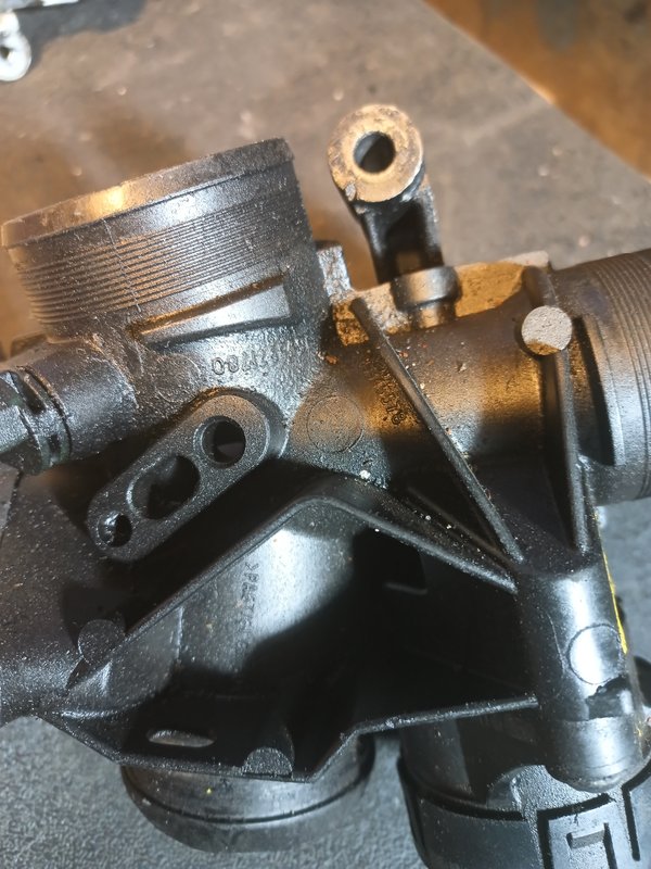 Borboleta Admissao Peugeot 407 1.6 HDI 9655971780