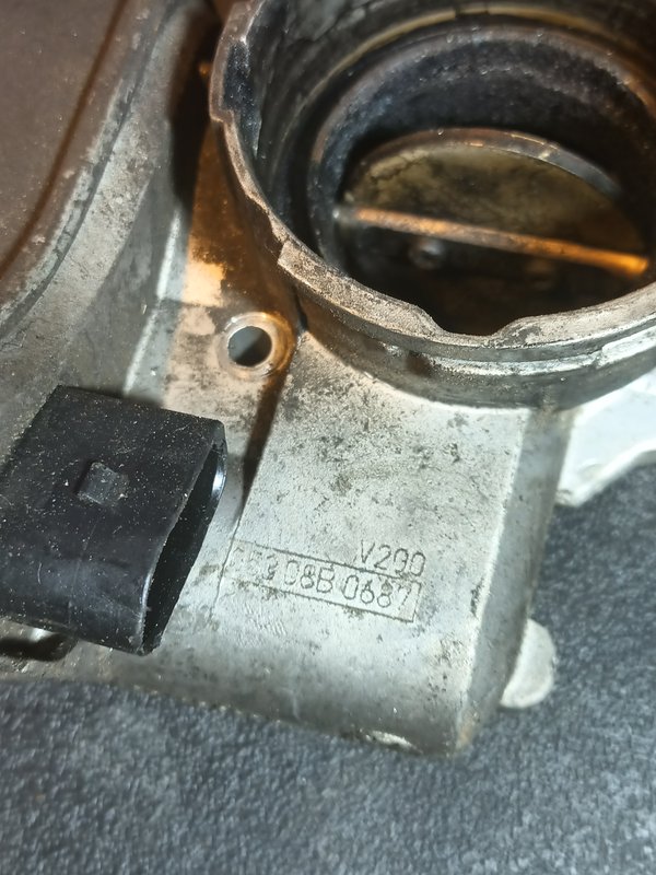 Borboleta Admissao VAG AUDI 2.0 TDI 03G128063B