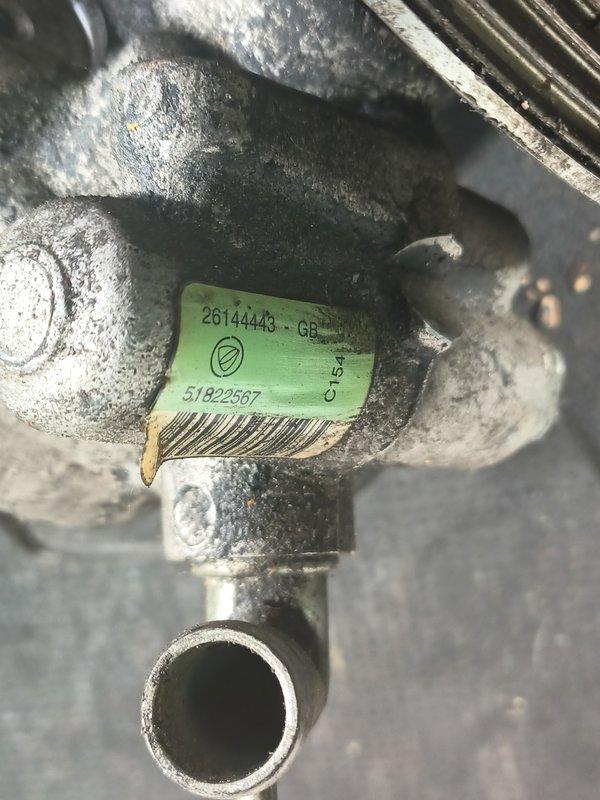 Bomba Direccao Assistida Grupo Fiat 51822567