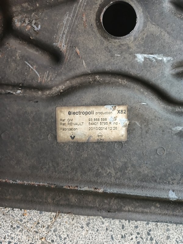 Charriot Renault Trafic III 544015795R