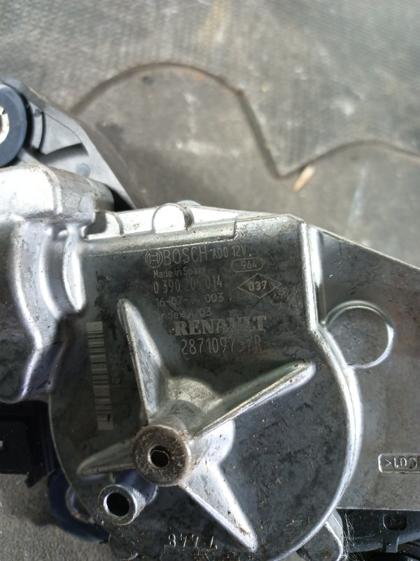 Motor Limpa Vidro Traseiro RENAULT 287109757R