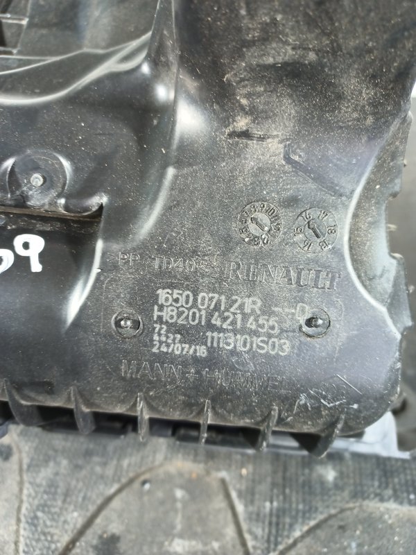 Caixa Filtro Ar RENAULT MEGANE IV 165007121RD