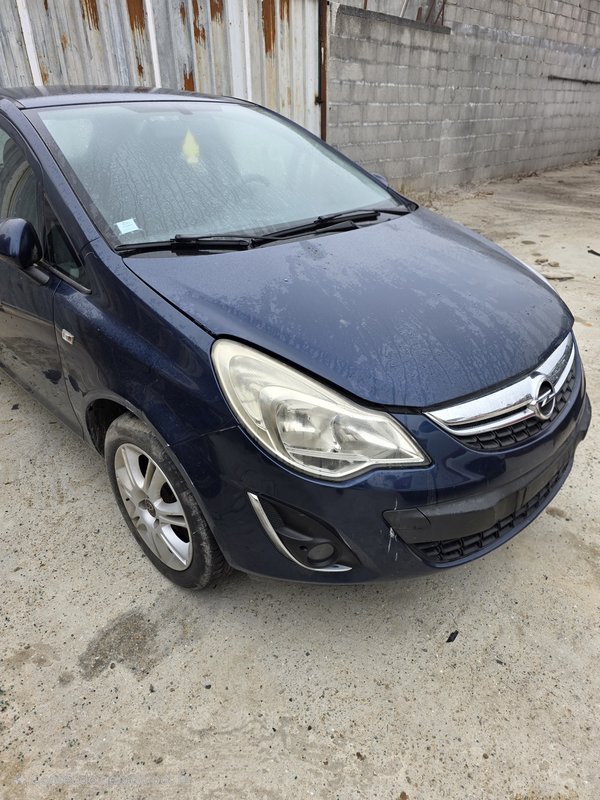 Conjunto Frente Opel Corsa D AZUL