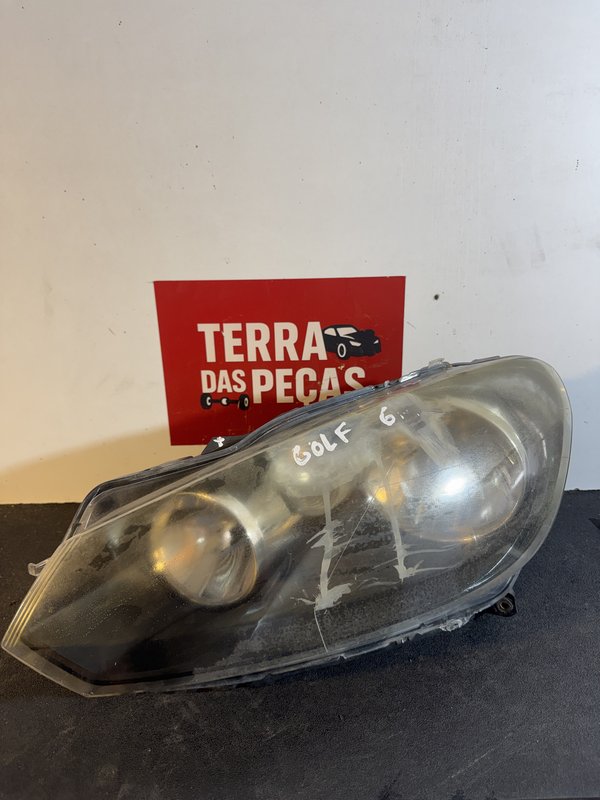 Farol Frontal VW Golf VI Esquerdo 5K1941005J