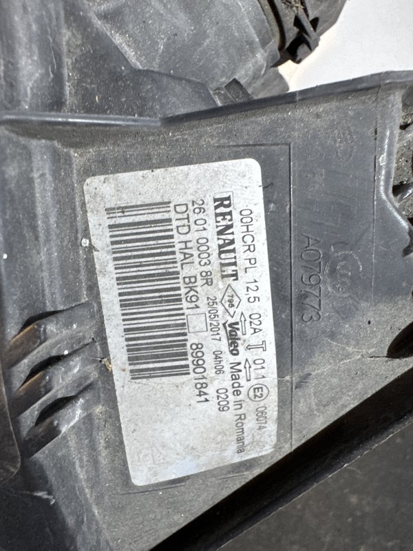 Farol Frontal Renault Laguna III Direito 260100038R