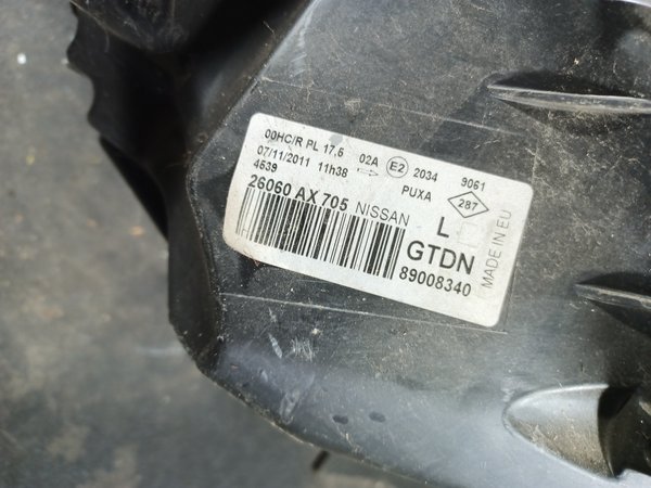 Farol Frontal NISSAN Micra III 26060AX705
