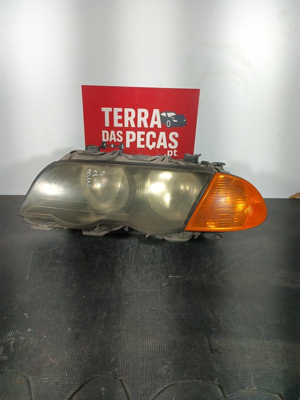 Farol Frontal BMW e46 Esquerdo 63126906493