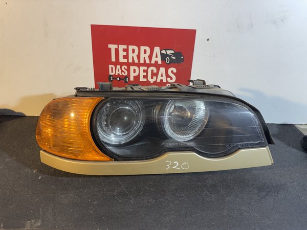 Farol Frontal BMW E46 Direita 6904280 Com Olho de boi