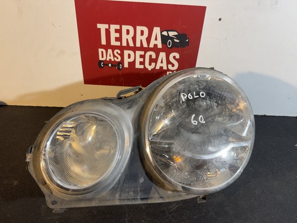 Farol Frontal VW Polo IV Esquerdo 6Q1941007M