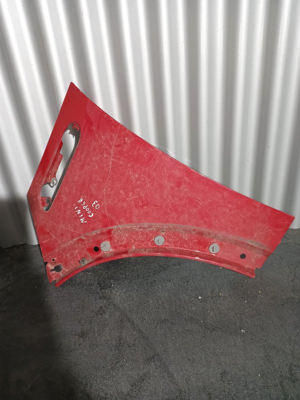 Guarda Lamas Mini Cooper R50 ESQUERDO Vermelho