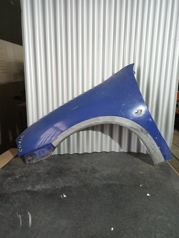 Guarda Lamas Opel Corsa B ESQUERDO Azul