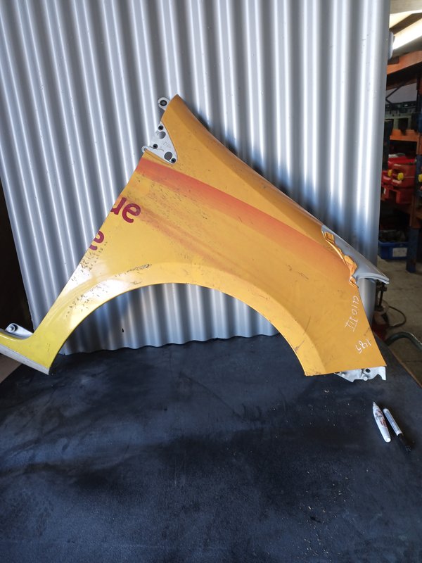 Guarda Lamas Renault Clio III DIREITO 185 Amarelo