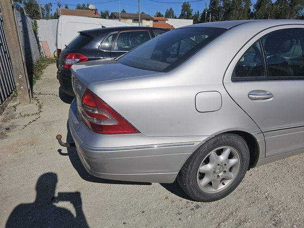 Traseira mercedes w203